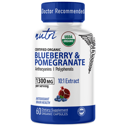 Blueberry & Pomegranate Extracts 1300 mg 60ct