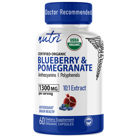 Blueberry & Pomegranate Extracts 1300 mg 60ct