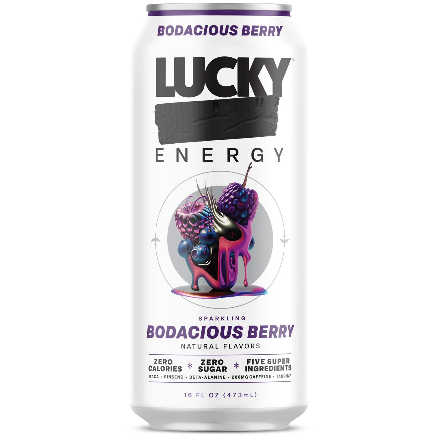 Lucky Energy  Berry 16 oz