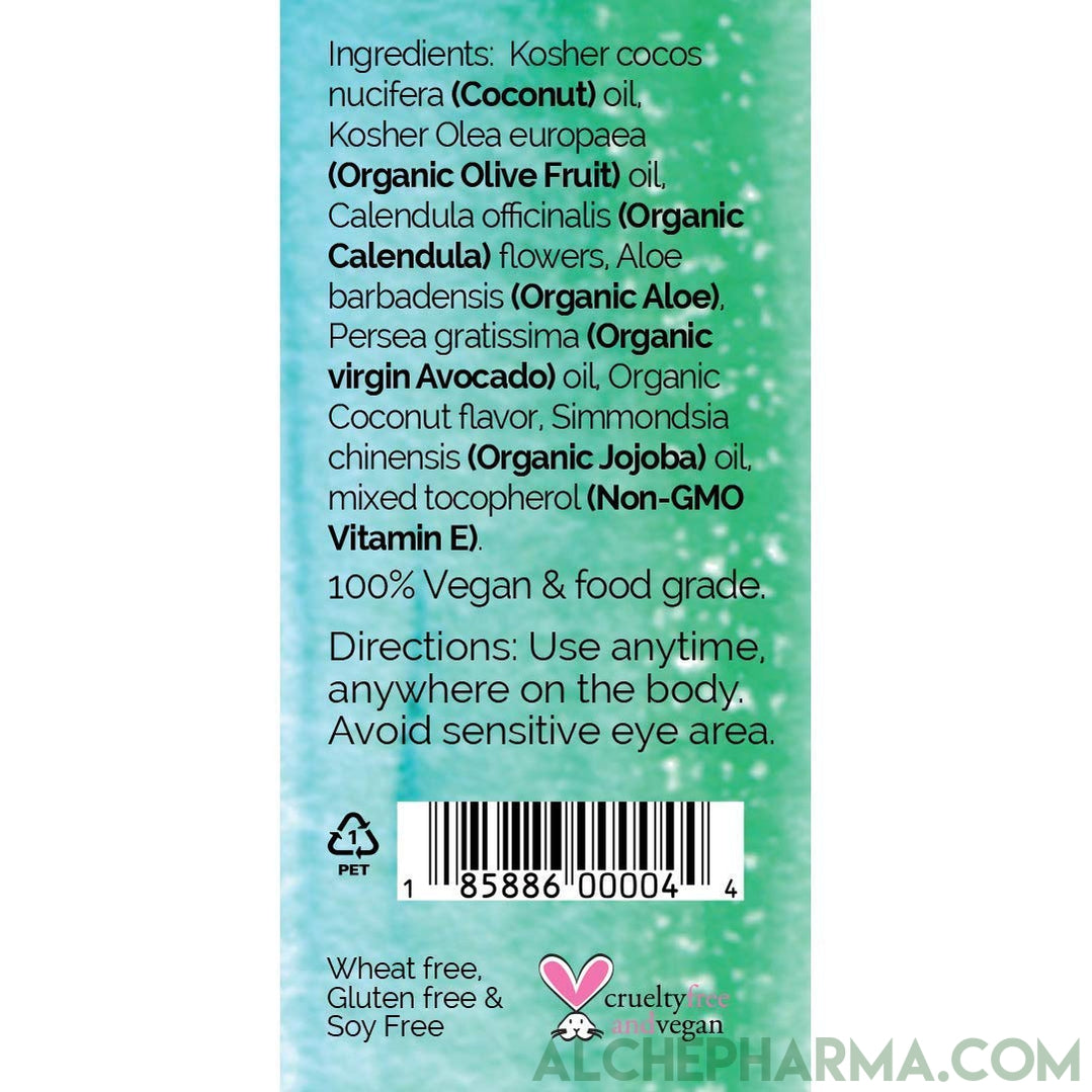 Body + Hair Oil - Coconut Aloe-AlchePharma