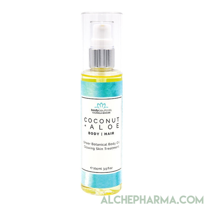 Body + Hair Oil - Coconut Aloe-AlchePharma