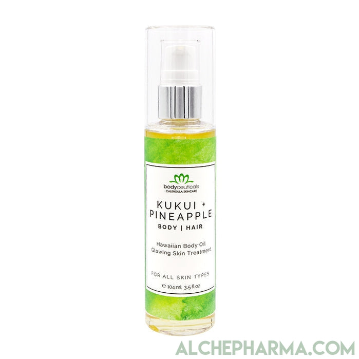 Body + Hair Oil - Kukui Pineapple-AlchePharma