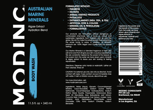 Australian Marine Minerals - Body Wash - 11.5 Fl. Oz.