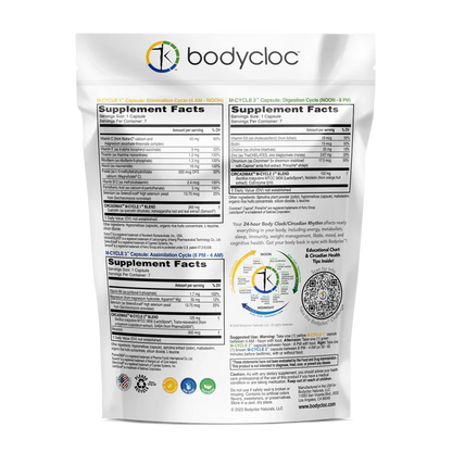 Bodycloc™ 3-capsule-per-day Circadian Rhythm Optimizer Weekly Pack-Supplement Programs-AlchePharma