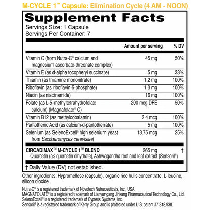 Bodycloc™ 3-capsule-per-day Circadian Rhythm Optimizer Weekly Pack-Supplement Programs-AlchePharma