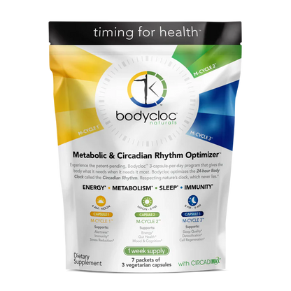 Bodycloc™ 3-capsule-per-day Circadian Rhythm Optimizer Weekly Pack-Supplement Programs-AlchePharma