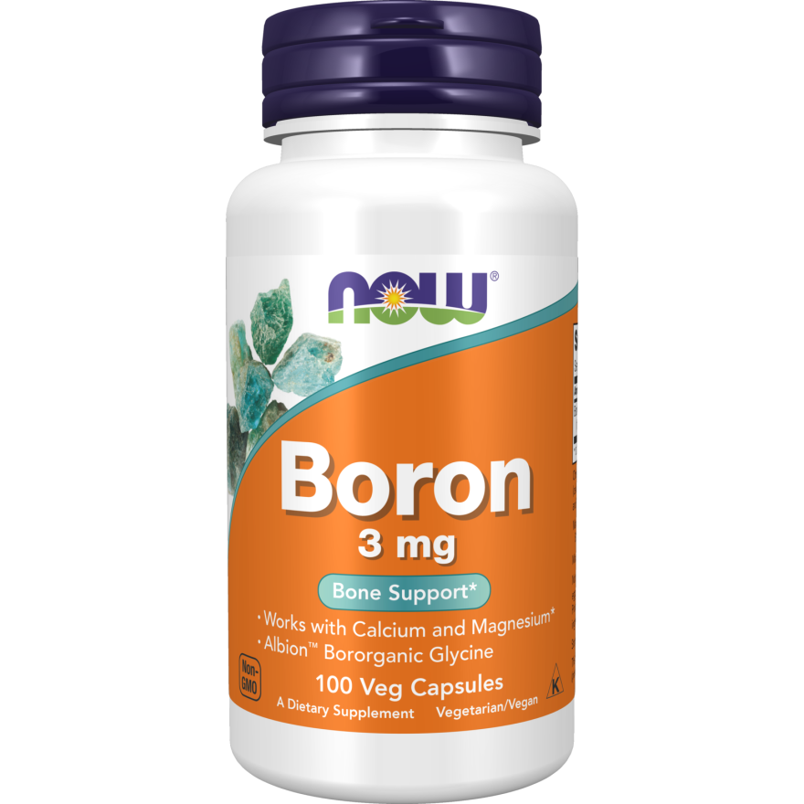 Boron 3 mg Veg Capsules-Minerals-AlchePharma
