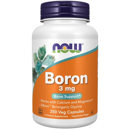 Boron 3 mg Veg Capsules-Minerals-AlchePharma