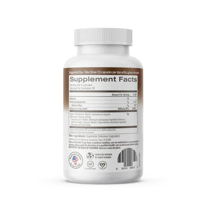 Brain Fuel Mushroom Capsules-Mushroom-AlchePharma