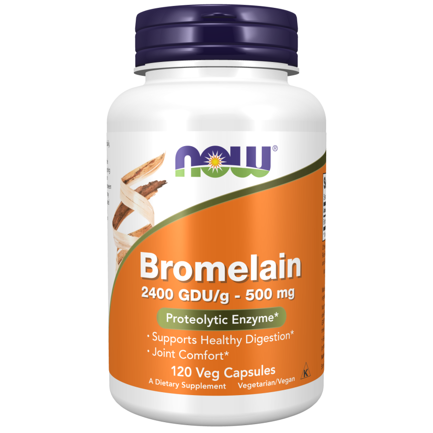 Bromelain 500 mg Veg Capsules-Digestive Support-AlchePharma