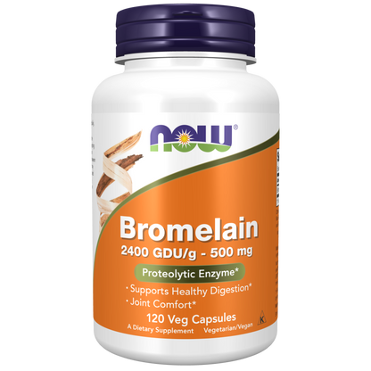 Bromelain 500 mg Veg Capsules-Digestive Support-AlchePharma