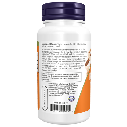 Bromelain 500 mg Veg Capsules-Digestive Support-AlchePharma