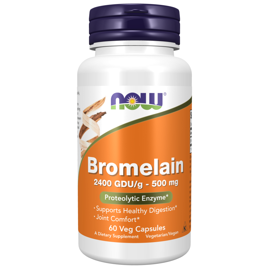 Bromelain 500 mg Veg Capsules-Digestive Support-AlchePharma