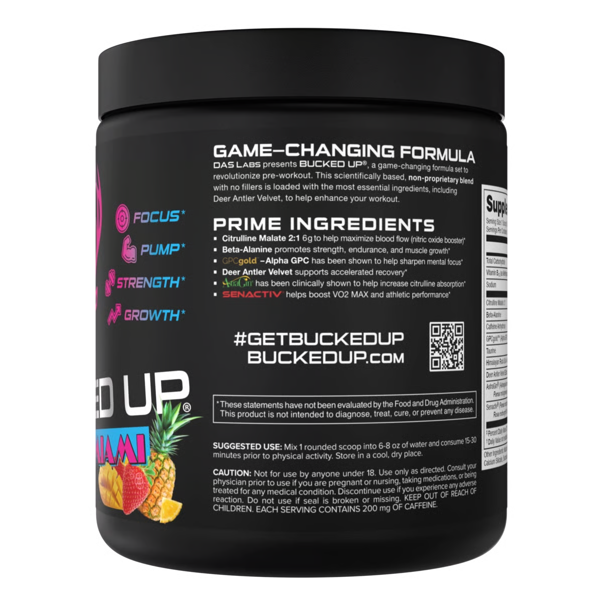 Bucked Up Pre-Workout