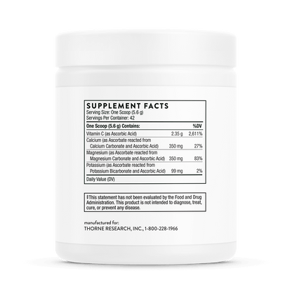 Buffered C Powder 8.32 Oz-Vitamin C-AlchePharma