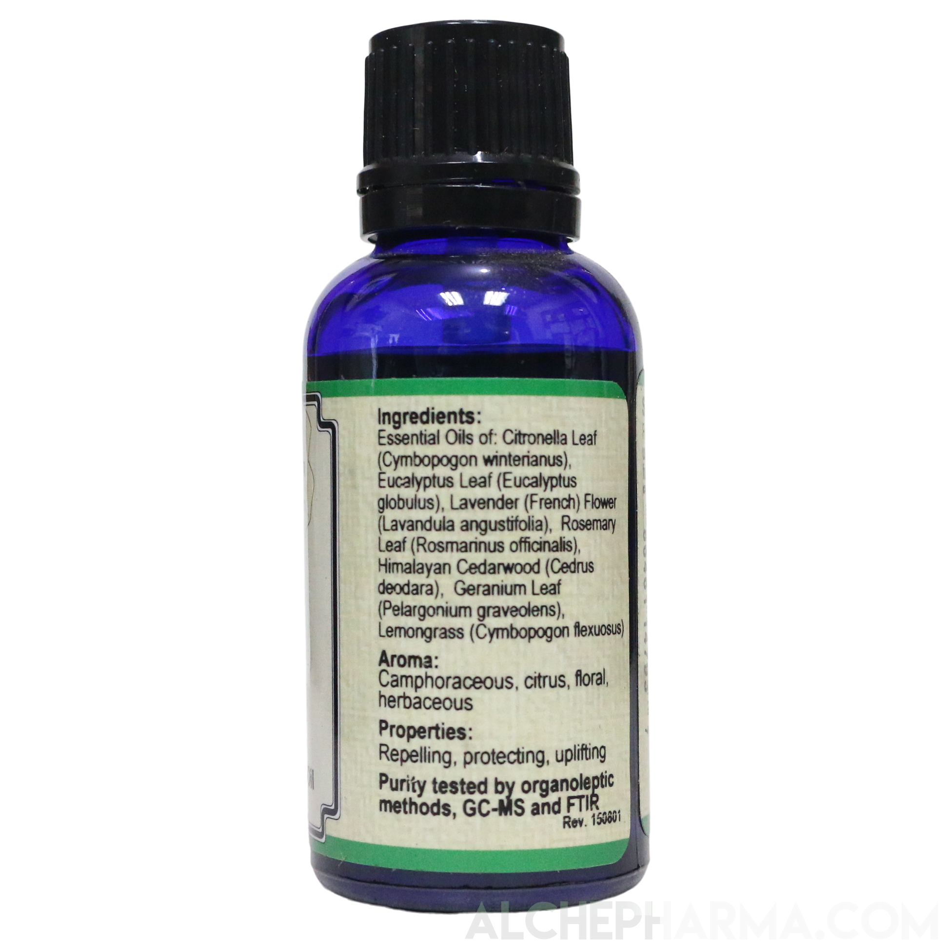 Bug Shield - Essential Oil Blend of Insect Repellant Aromatic Oils - Parve K-1604-Essential Oils-AlchePharma