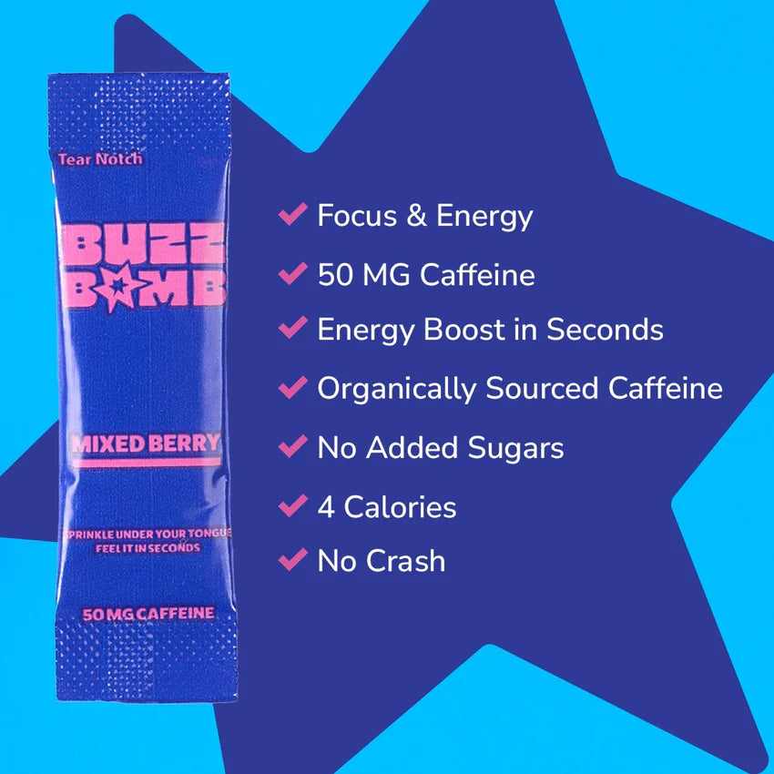 buzz bomb caffeine stick