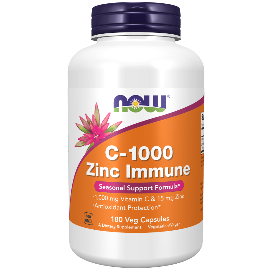 C-1000 Zinc Immune Veg Capsules-Vitamins-AlchePharma