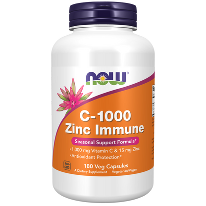C-1000 Zinc Immune Veg Capsules-Vitamins-AlchePharma