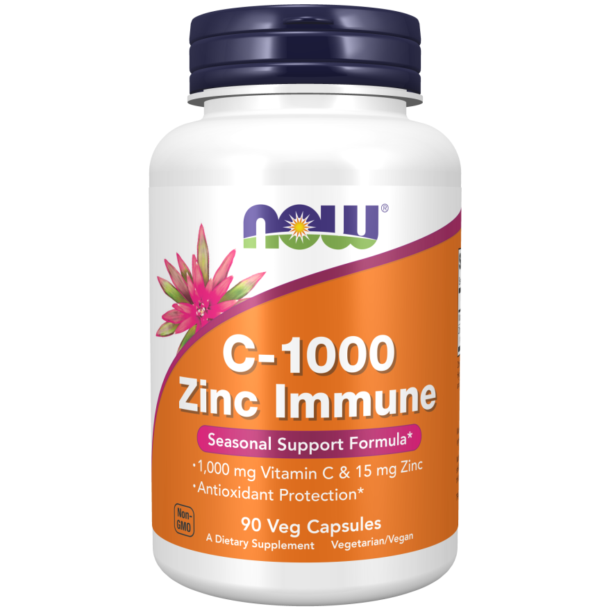 C-1000 Zinc Immune Veg Capsules-Vitamins-AlchePharma