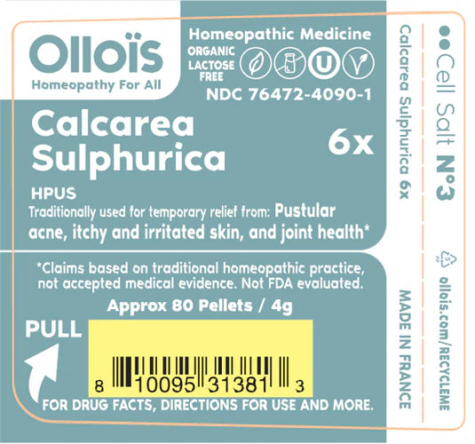 Cell Salt N°3 Calcarea Sulphurica