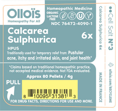 Cell Salt N°3 Calcarea Sulphurica