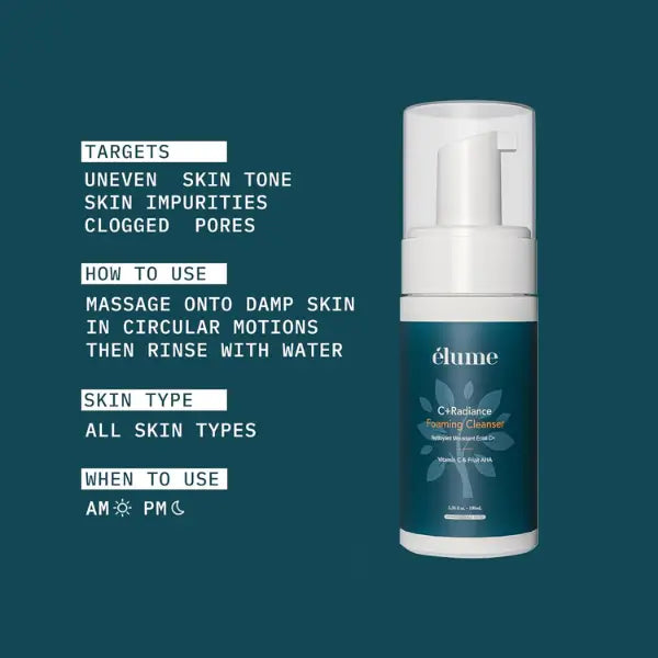 C+ Radiance Foaming Cleanser - 3.38 Fl. Oz.