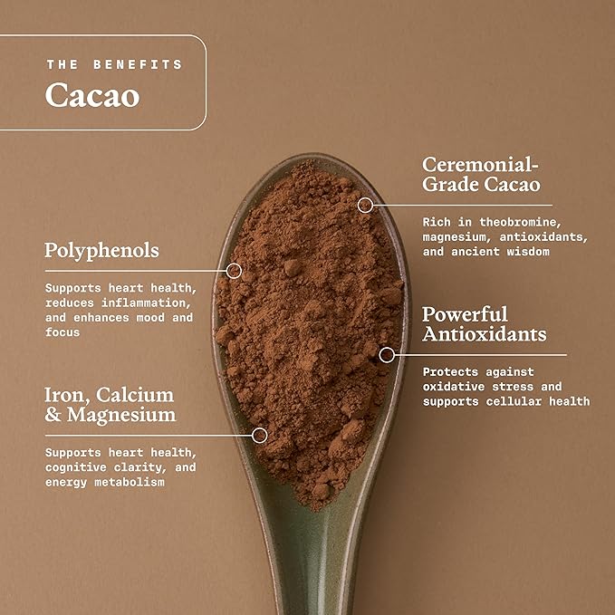 Cacao! - 100% Ceremonial-Grade Cacao - 227 Grams