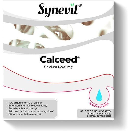 Calceed - 1,200 Mg Calcium Powder Packets (2 Sizes)-Minerals-AlchePharma