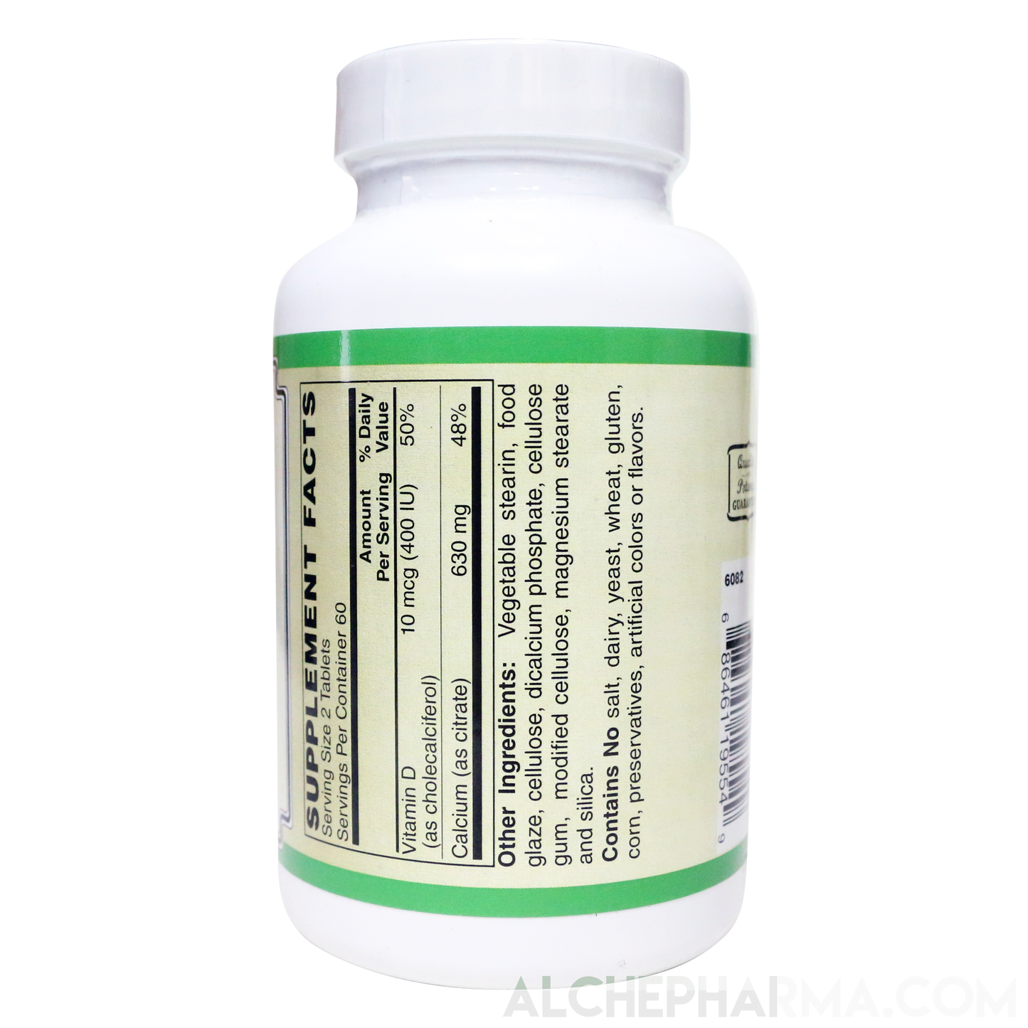 Calcium Citrate with Vitamin D Tablets-Mineral-AlchePharma