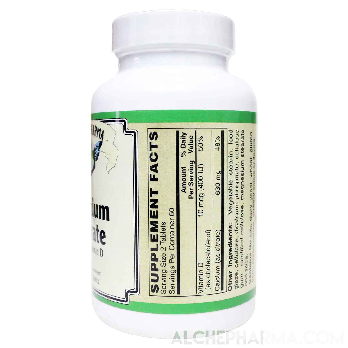 Calcium Citrate with Vitamin D Tablets-Mineral-AlchePharma