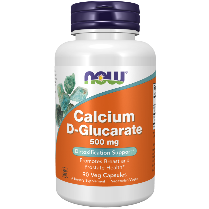 Calcium D-Glucarate 500 mg Veg Capsules-Minerals-AlchePharma