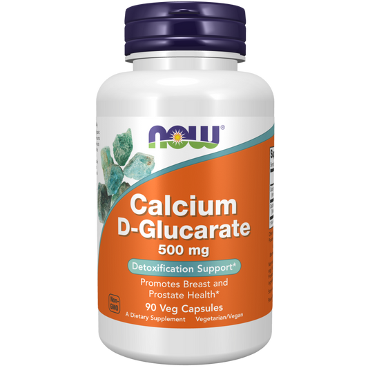 Calcium D-Glucarate 500 mg Veg Capsules-Minerals-AlchePharma