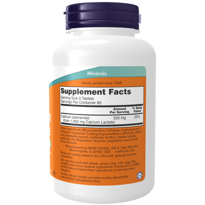 Calcium Lactate Tablets-Minerals-AlchePharma