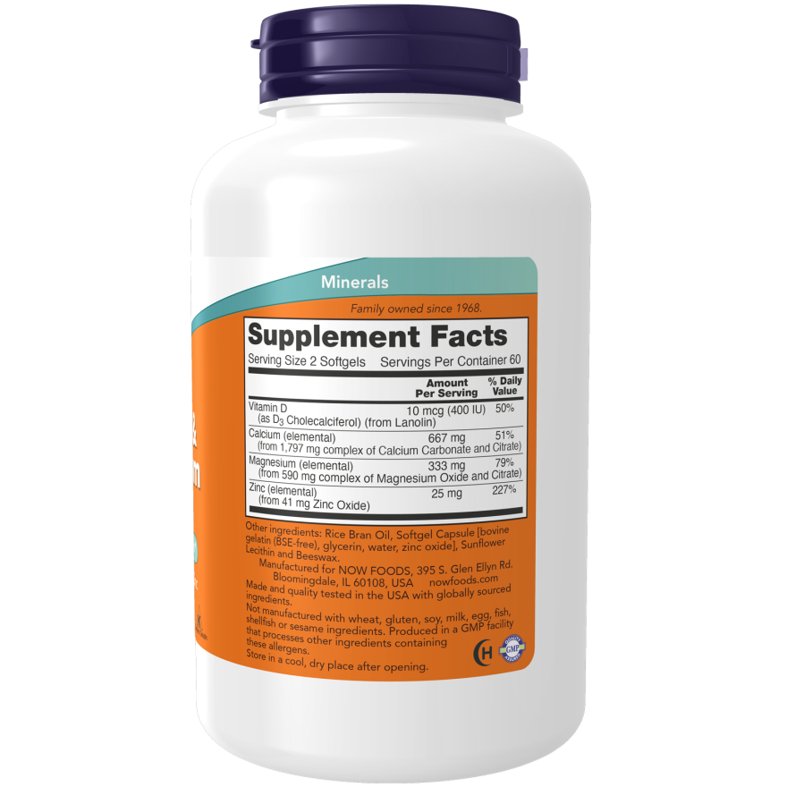 Calcium & Magnesium Softgels-Minerals-AlchePharma