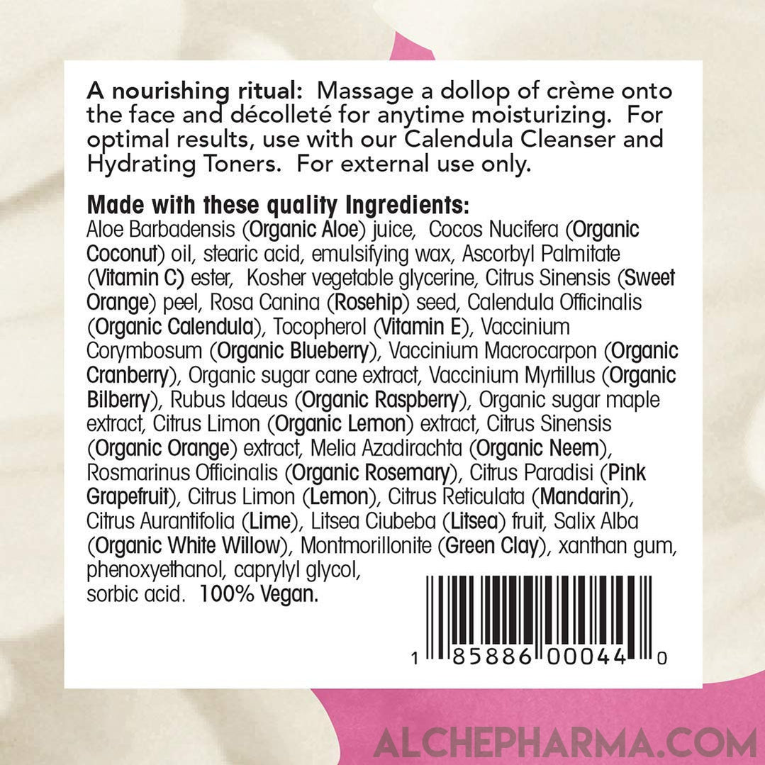 Calendula + Antioxidants Facial Crème-Facial Crème-AlchePharma