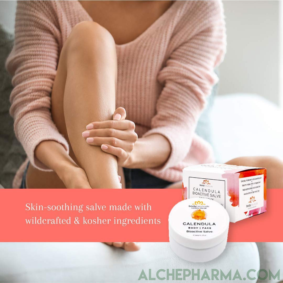 Calendula Bioactive Salve - 2 oz Jar-Salve-AlchePharma