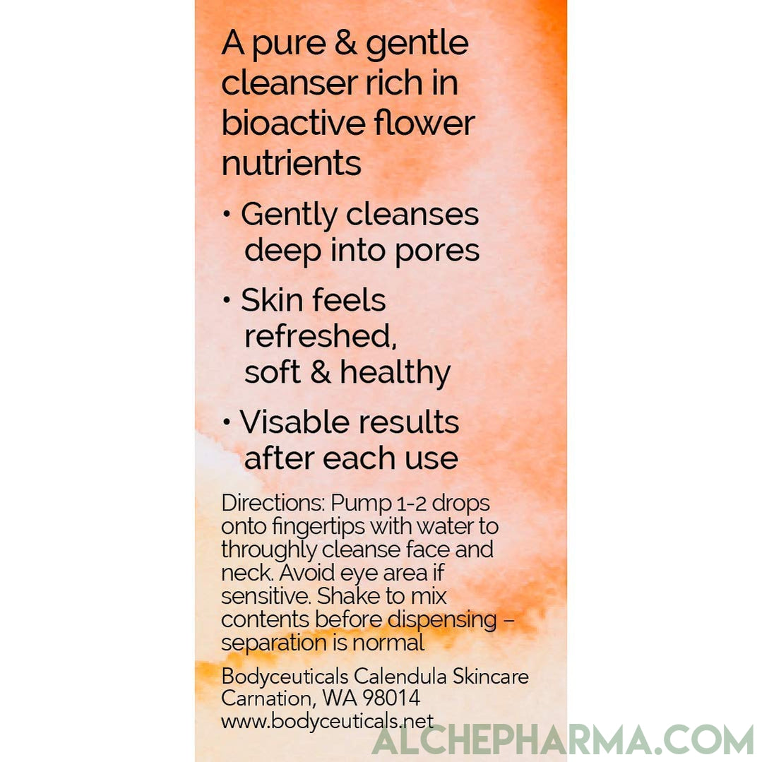 Calendula Flower Essences Facial Cleanser-Facial Cleansers-AlchePharma