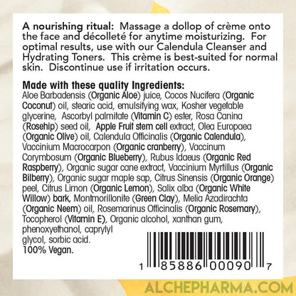 Calendula + Vitamin C Facial Crème-Facial Crème-AlchePharma