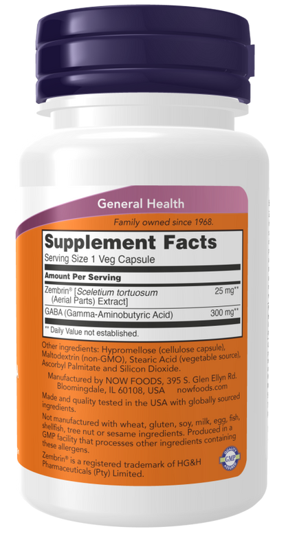 SALE! Calm & Focus with Zembrin® & GABA Veg Capsules (Copy)
