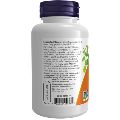 Cat's Claw 500 mg Veg Capsules-Herbs-AlchePharma