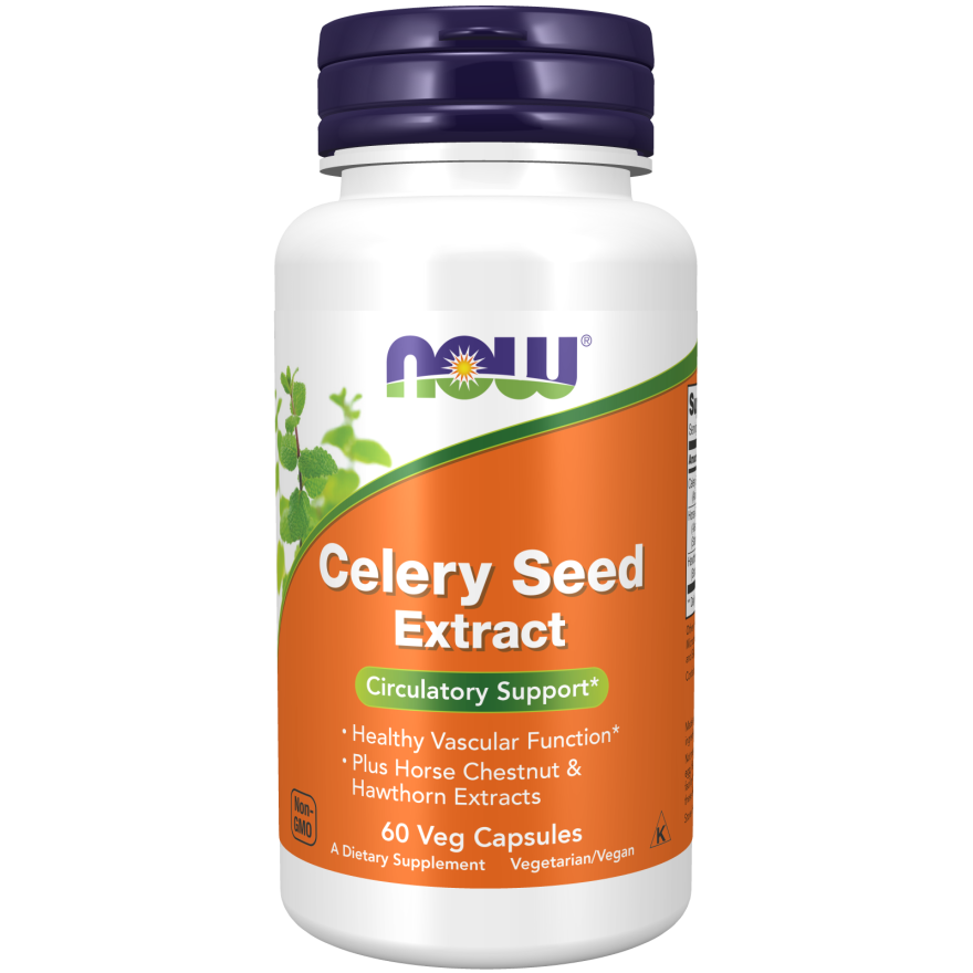 Celery Seed Extract Veg Capsules-Herbs-AlchePharma