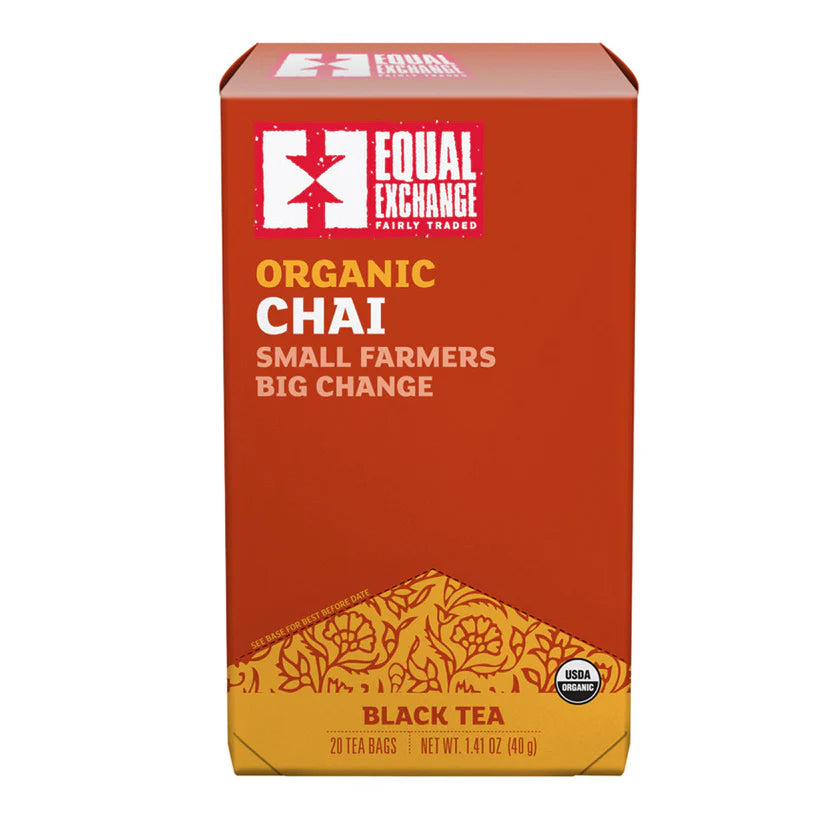 Chai Tea - Organic, Caffeine-Free - 20 Tea Bags