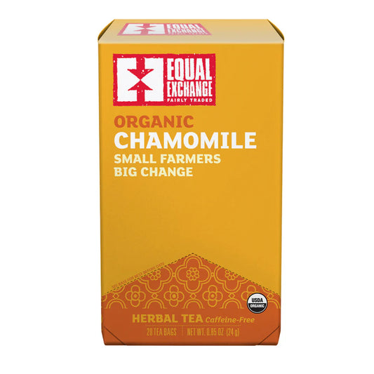 Chamomile Tea - Organic, Caffeine-Free - 20 Tea Bags