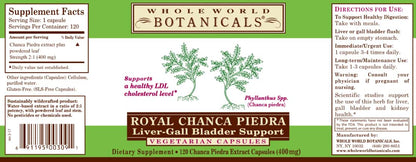 Royal Chanca Piedra™ Liver-Gall Bladder Support