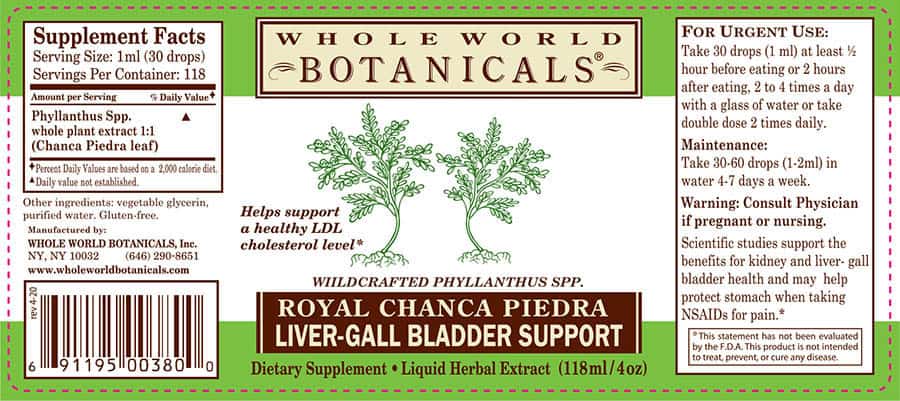 Royal Chanca Piedra™ Liver-Gall Bladder Support