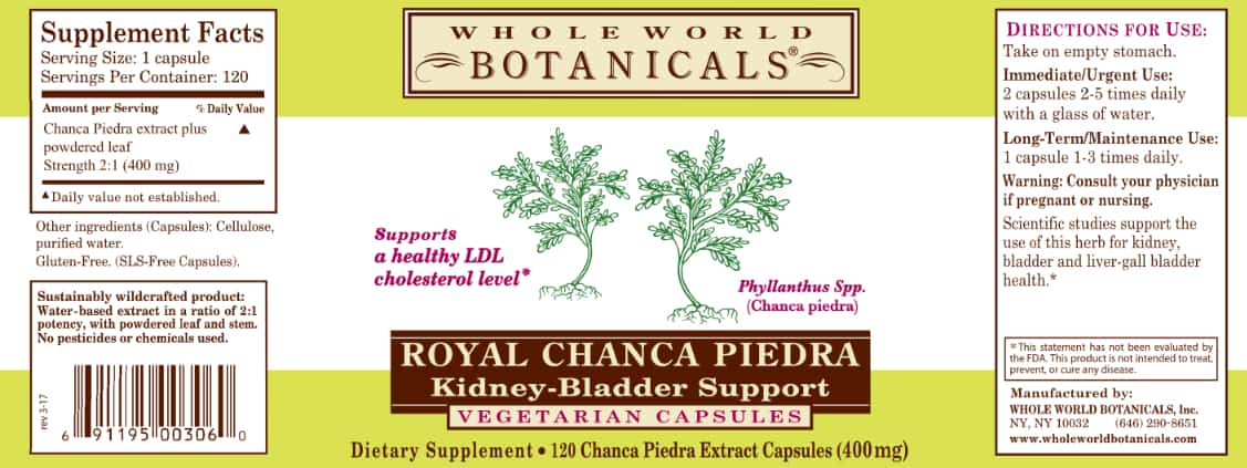 Royal Chanca Piedra™ Kidney-Bladder Support