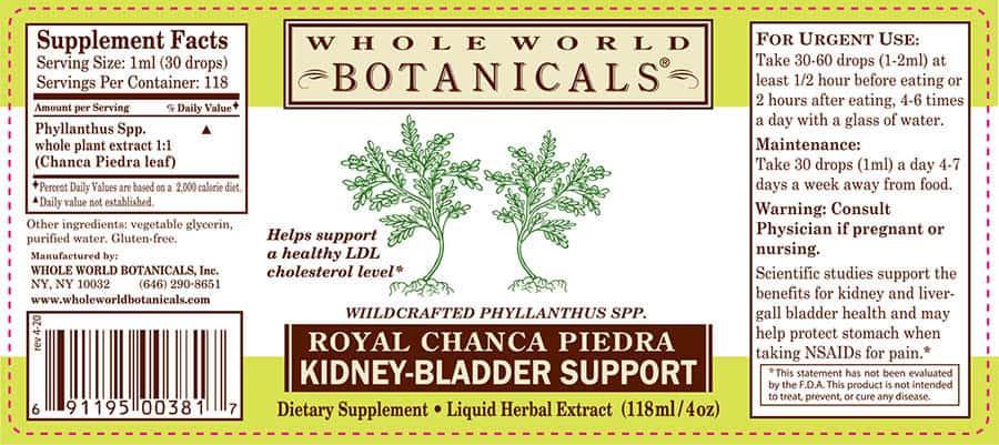 Royal Chanca Piedra™ Kidney-Bladder Support