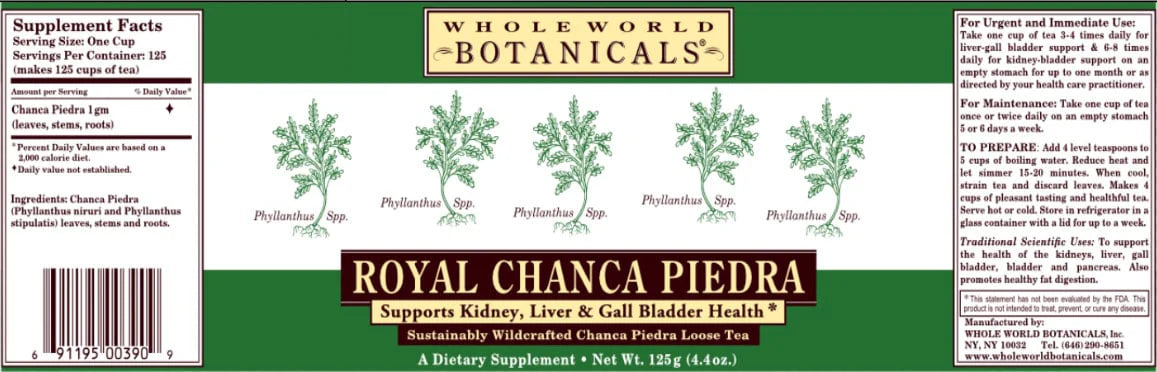 Royal Chanca Piedra™ Tea