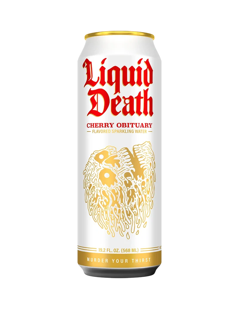 Cherry Obituary Sparkling Water